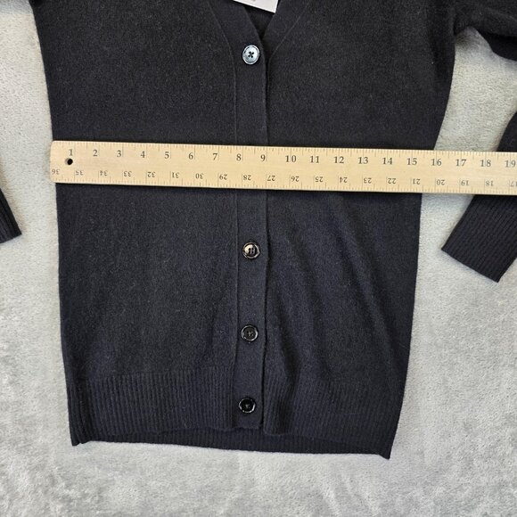 C by Bloomingdale's Sweater Womens XS Cashmere V Neck Cardigan New - Picture 7 of 9